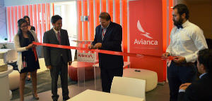 Avianca inauguró su Sala Vip en el Aeropuerto de Santiago de Chile.