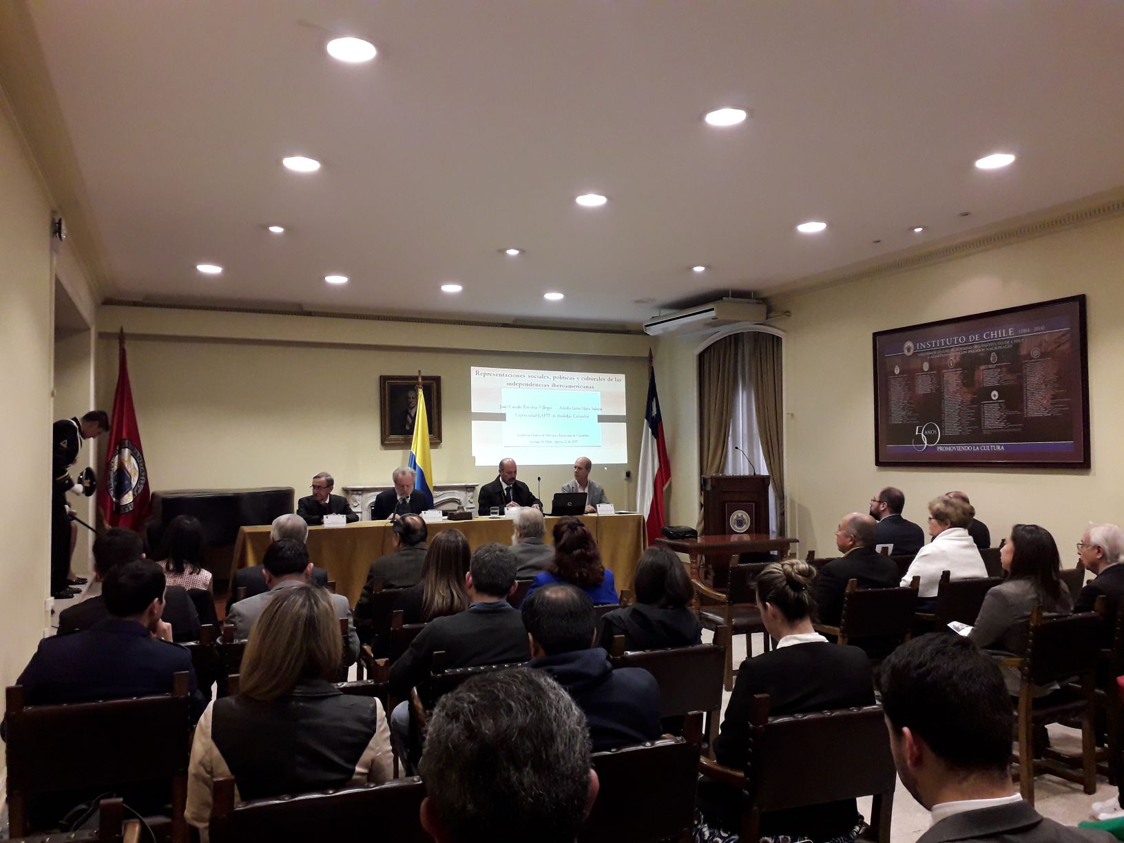 La Embajada de Chile en Colombia realizó el encuentro académico “Memorar conmemorar y representar el pasado a través de los movimientos independentistas en Colombia y Chile”.